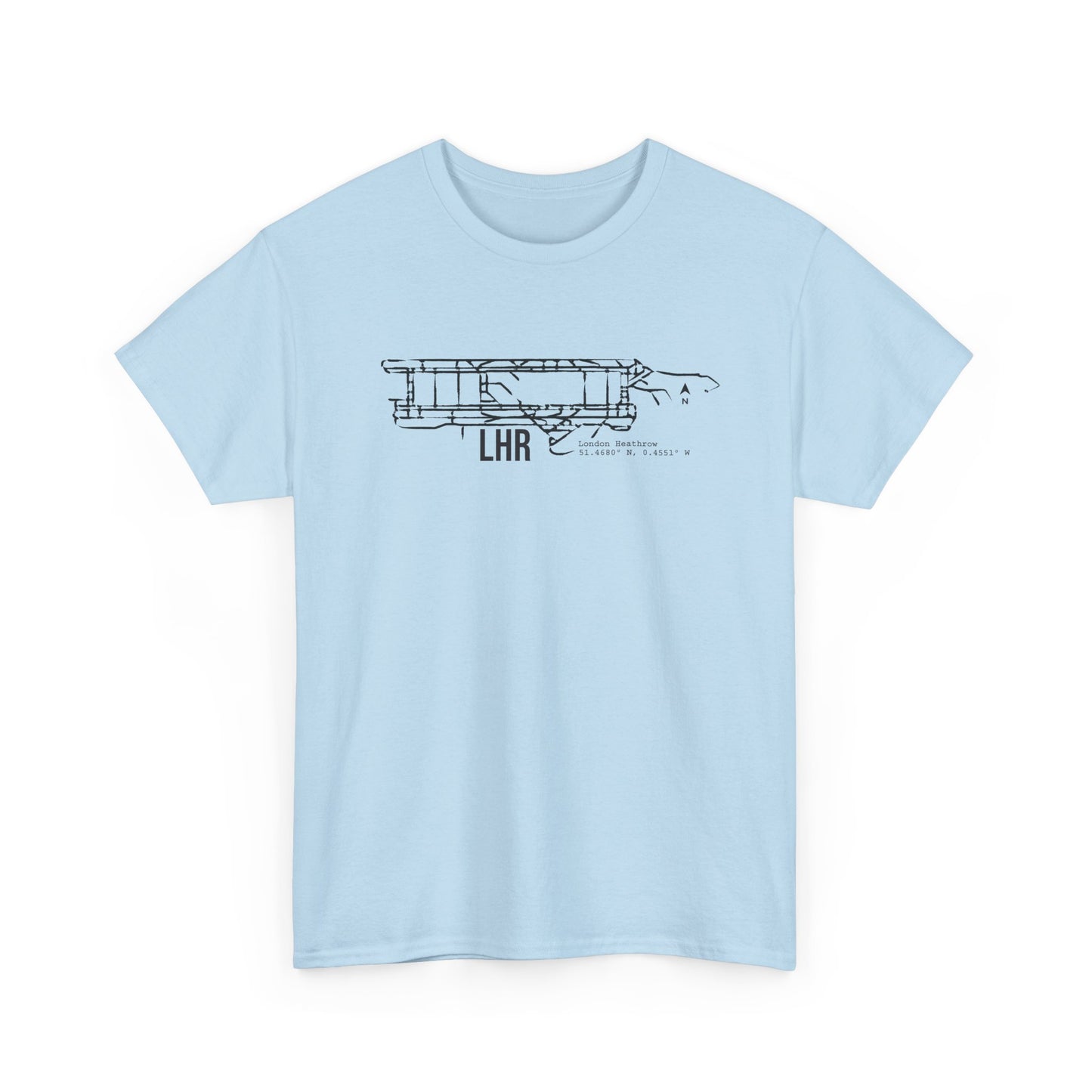 LHR Airport Heavy Cotton Tee