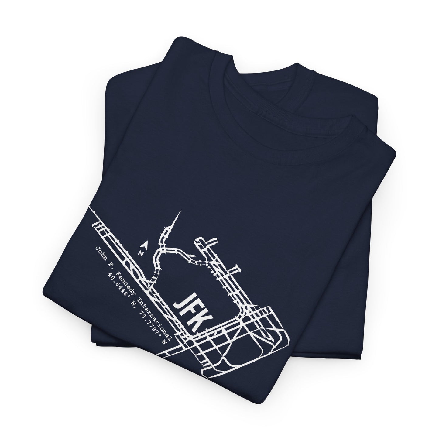 JFK Airport Heavy Cotton Tee