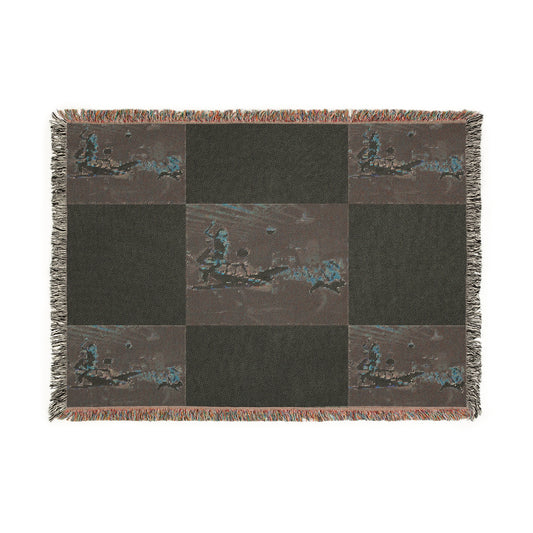 Bonanza Jockey Cozy Woven Blanket