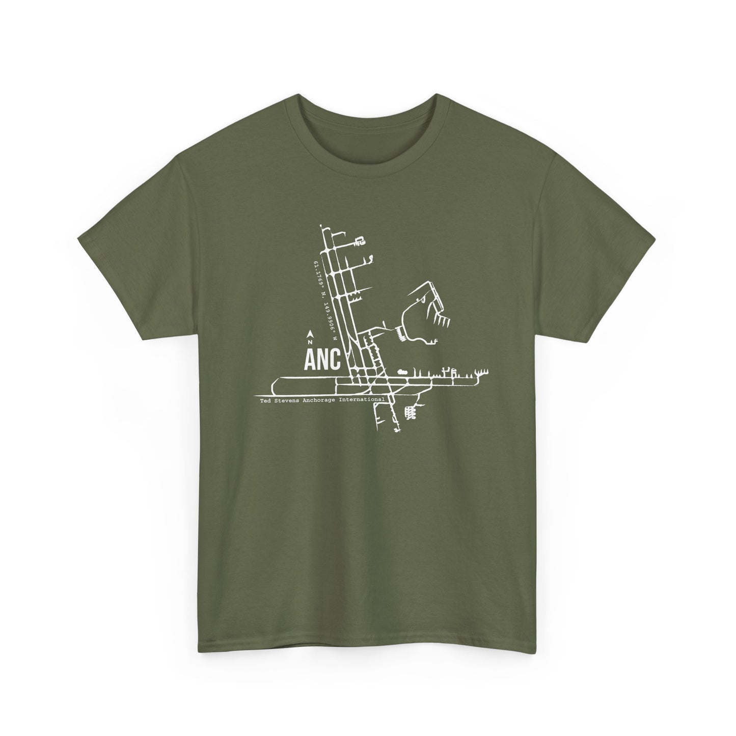 ANC Airport Heavy Cotton Tee