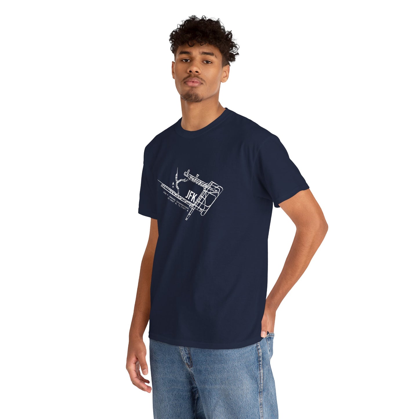JFK Airport Heavy Cotton Tee