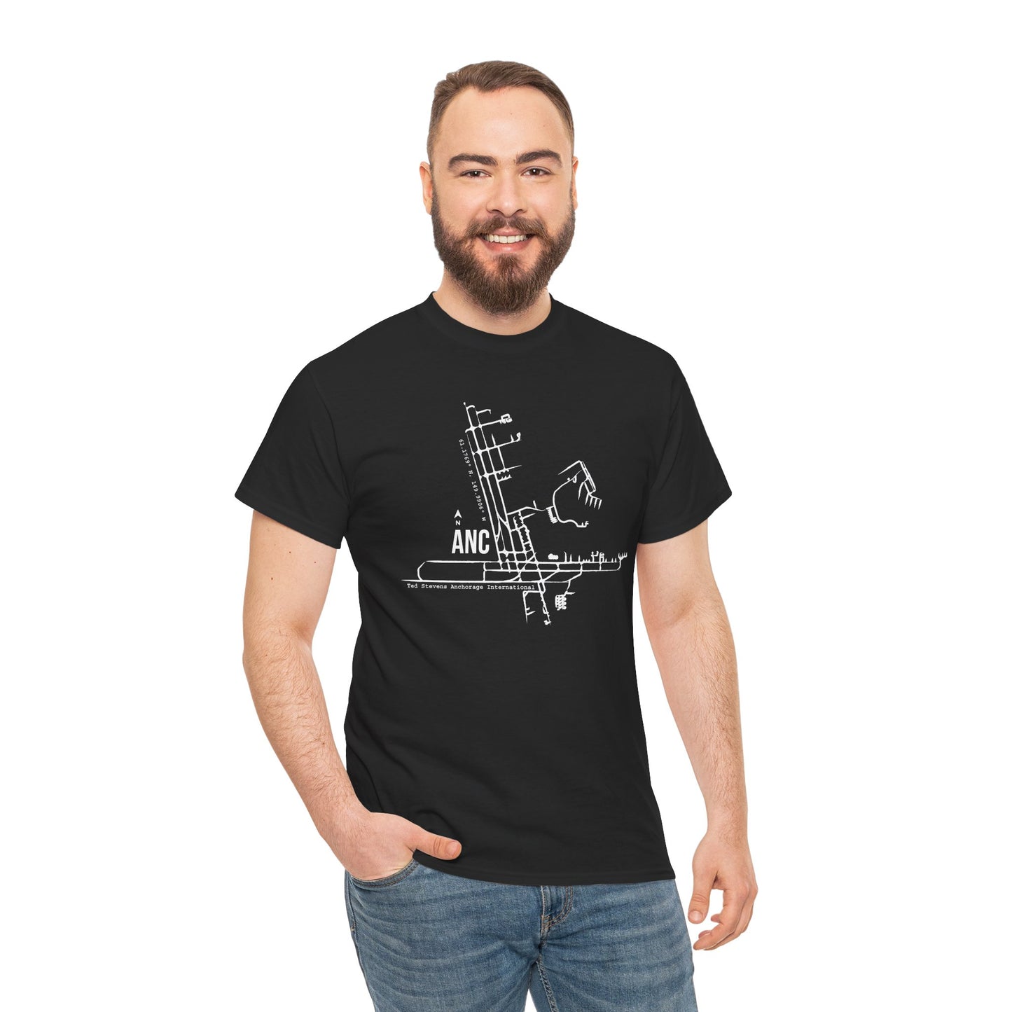 ANC Airport Heavy Cotton Tee