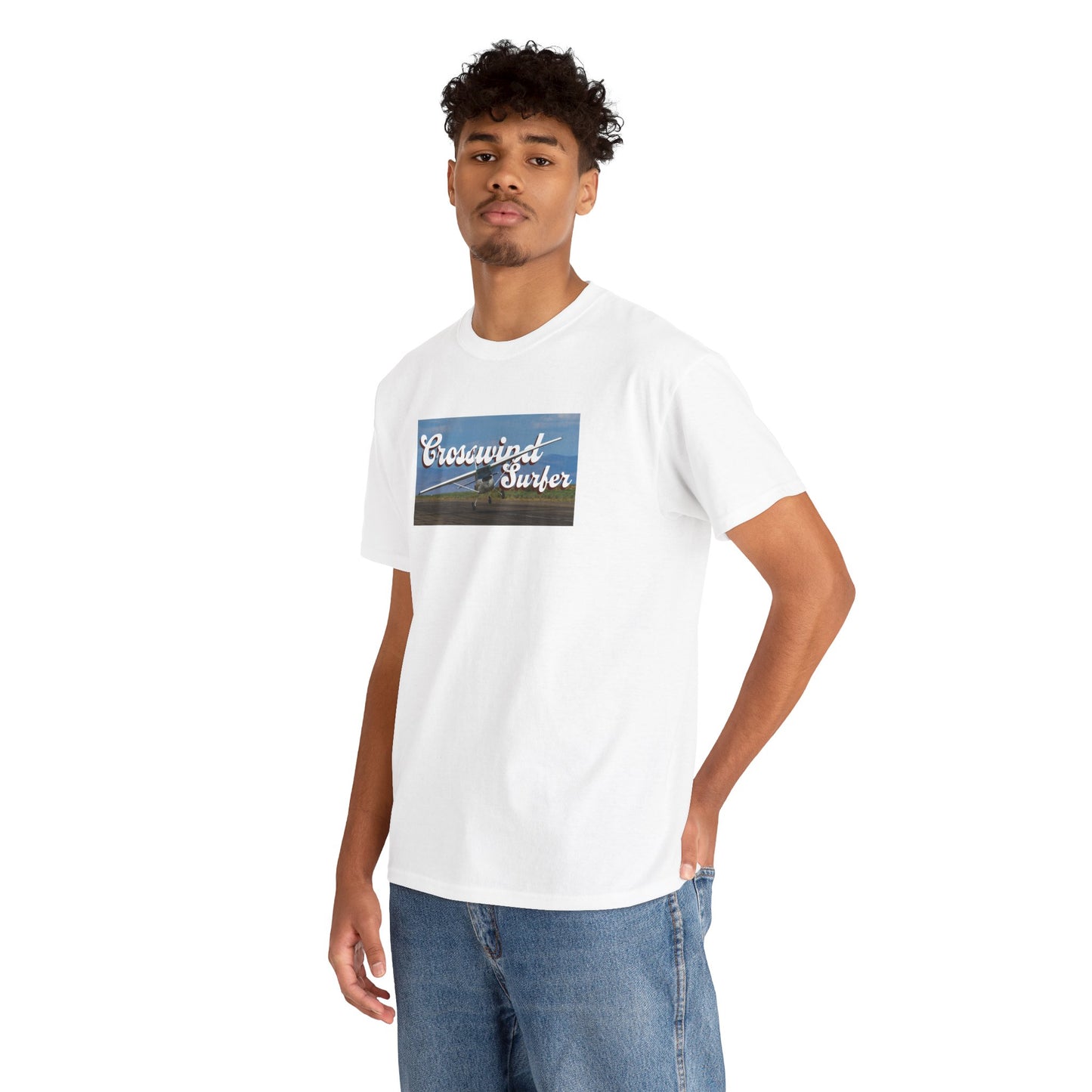 'Crosswind Surfer' Vintage T-Shirt