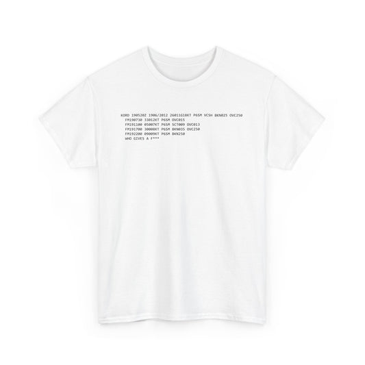 METAR/TAF #2 Heavy Cotton Tee