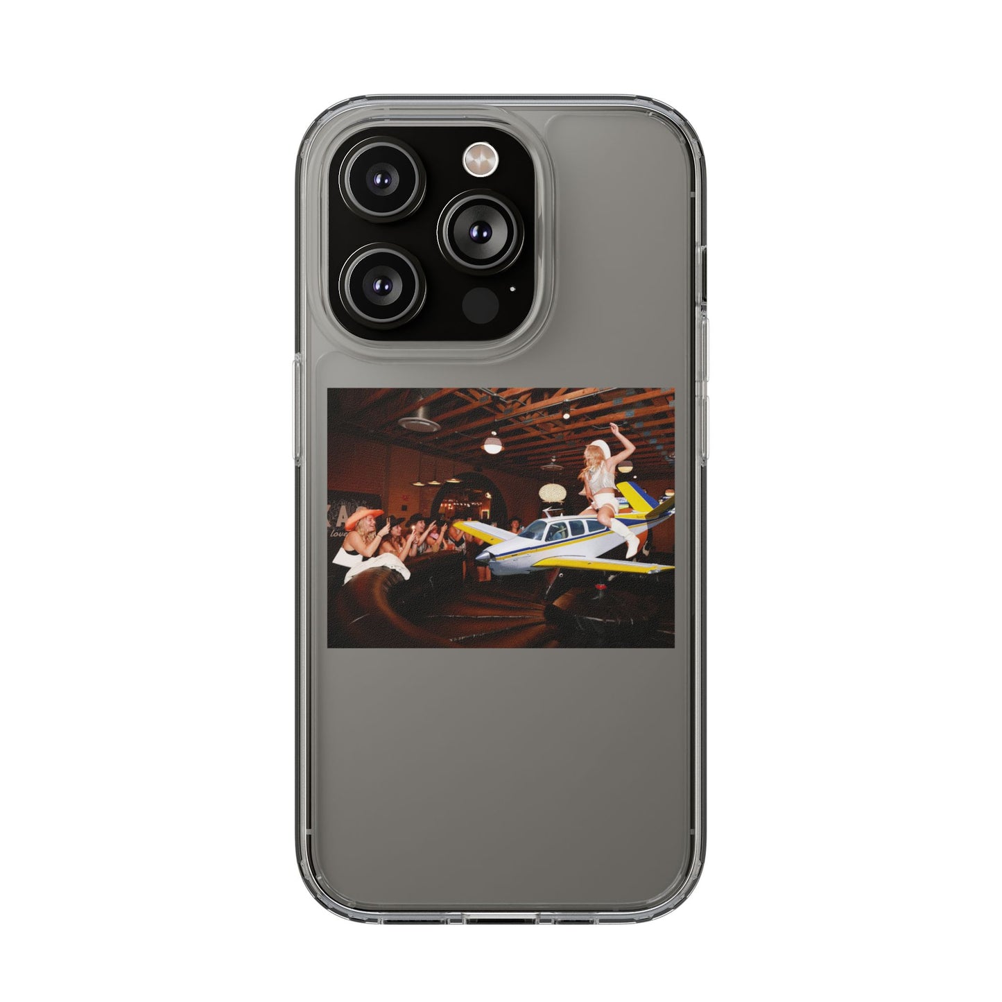 Bonanza Jockey Clear Phone Case
