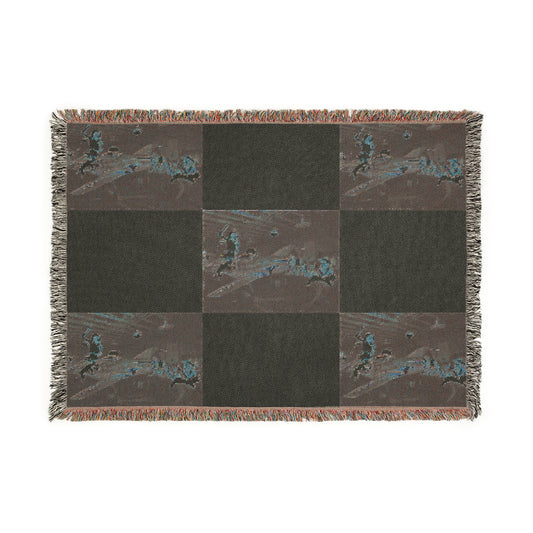 Mustang Jockey Cozy Woven Blanket