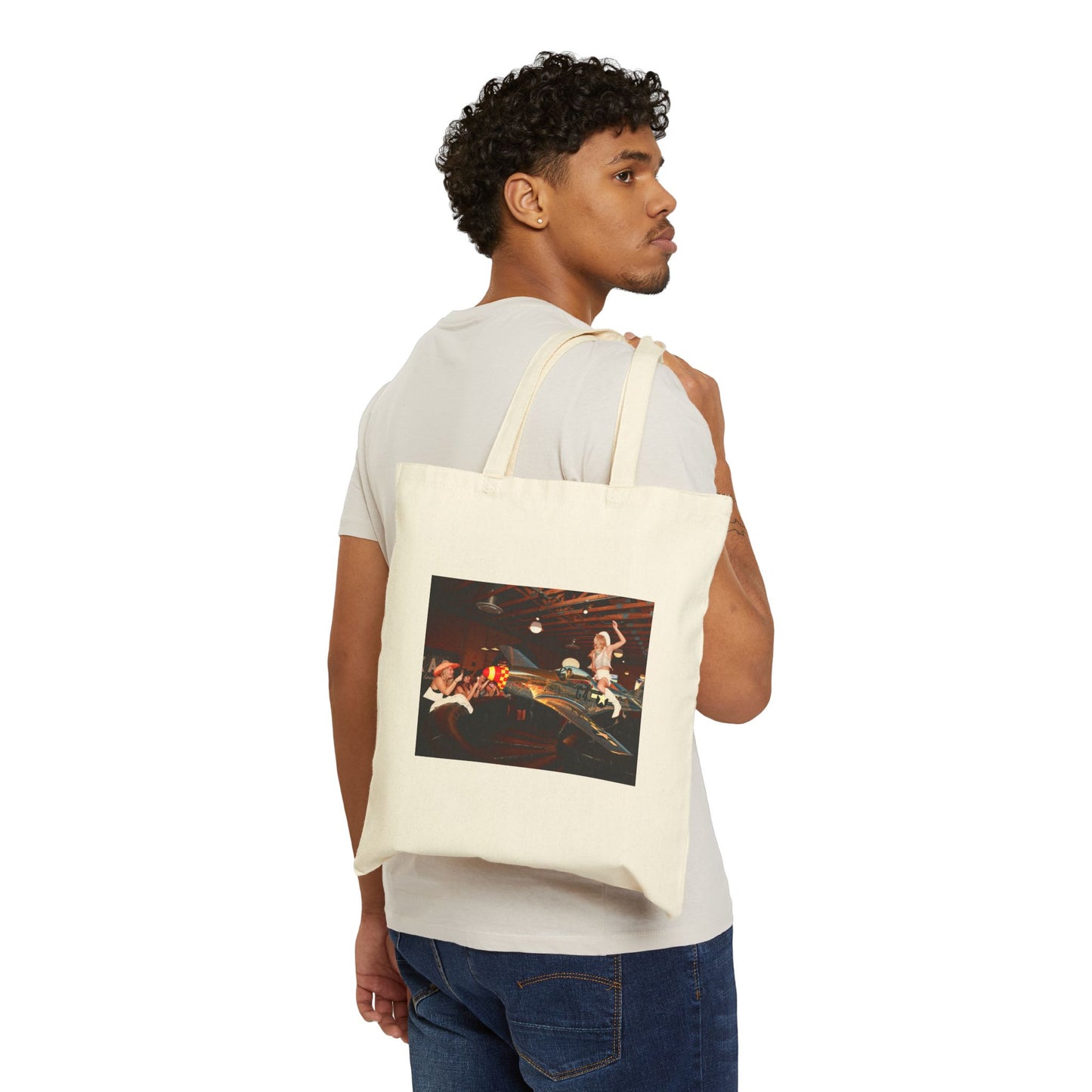 Mustang Jockey Vintage Tote Bag