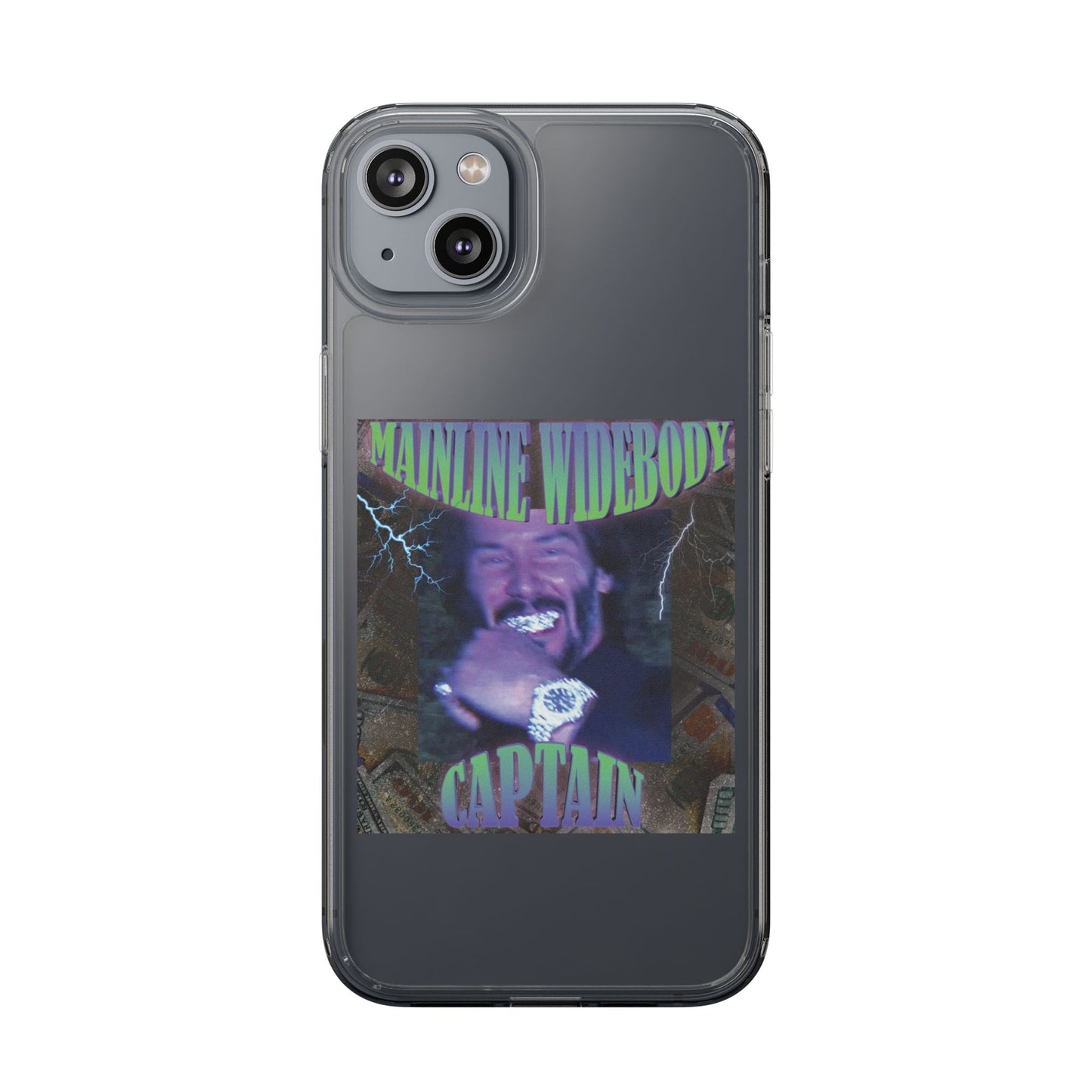 Mainline Widebody Captain Funky Phone Covers, Unique Gift for Him, Trendy Phone Accessories, Captivating Designs for All Occasions