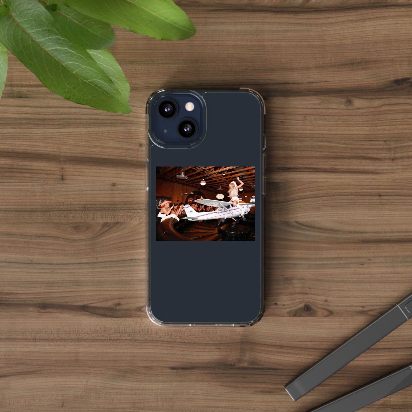 Cessna Jockey Clear Phone Case
