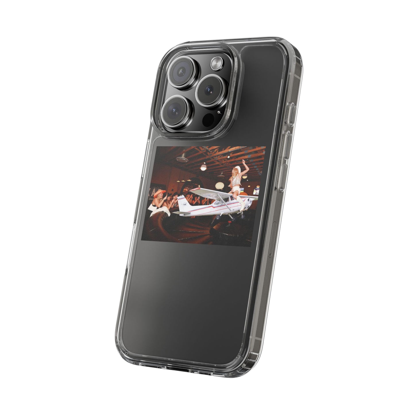 Cessna Jockey Clear Phone Case