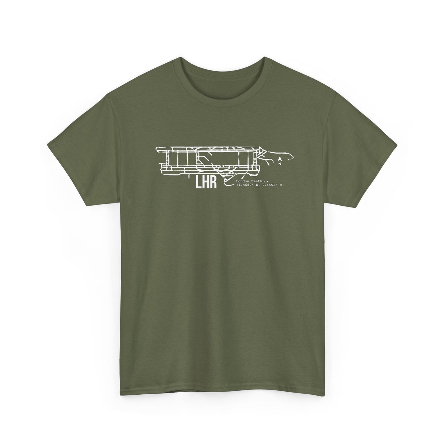 LHR Airport Heavy Cotton Tee