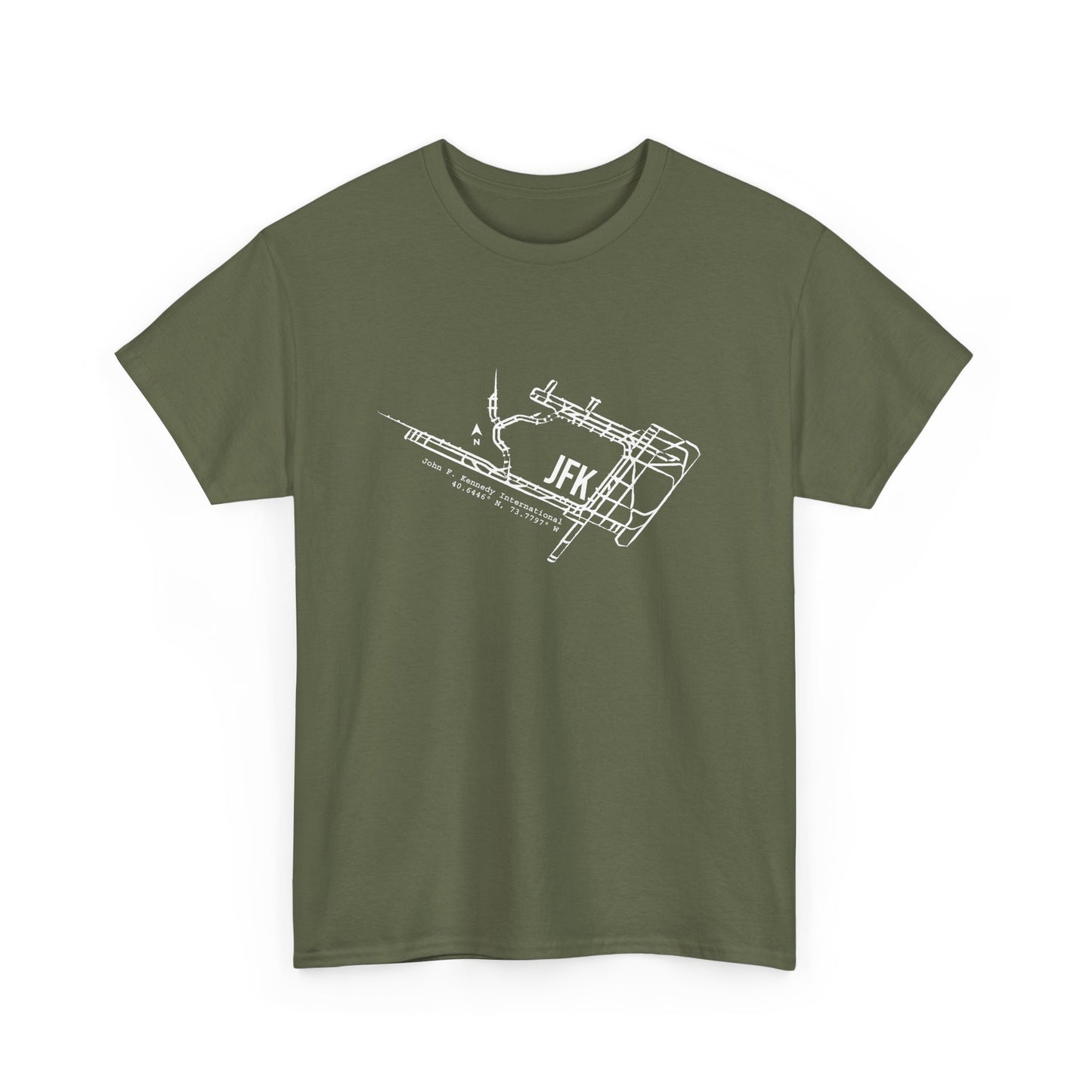 JFK Airport Heavy Cotton Tee