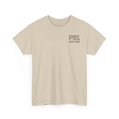 P-51 Mustang Heavy Cotton Tee