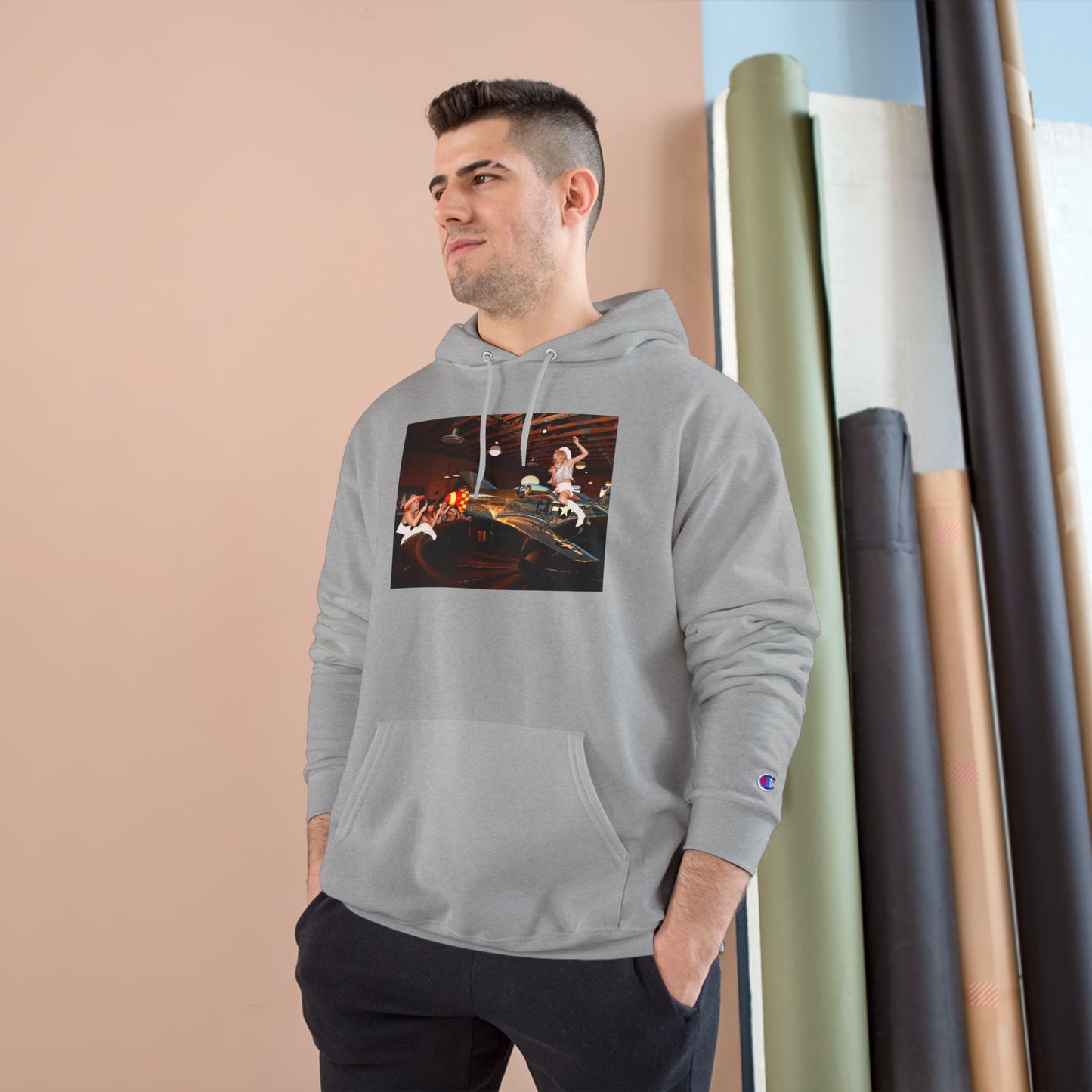 Mustang Jockey Champion Hoodie