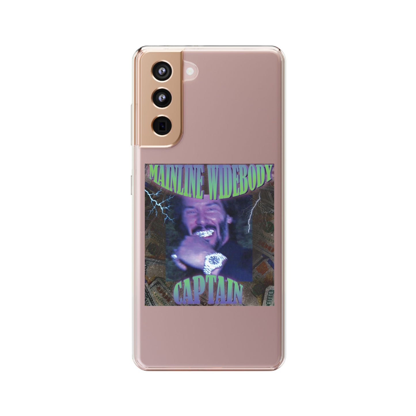 Mainline Widebody Captain Funky Phone Covers, Unique Gift for Him, Trendy Phone Accessories, Captivating Designs for All Occasions