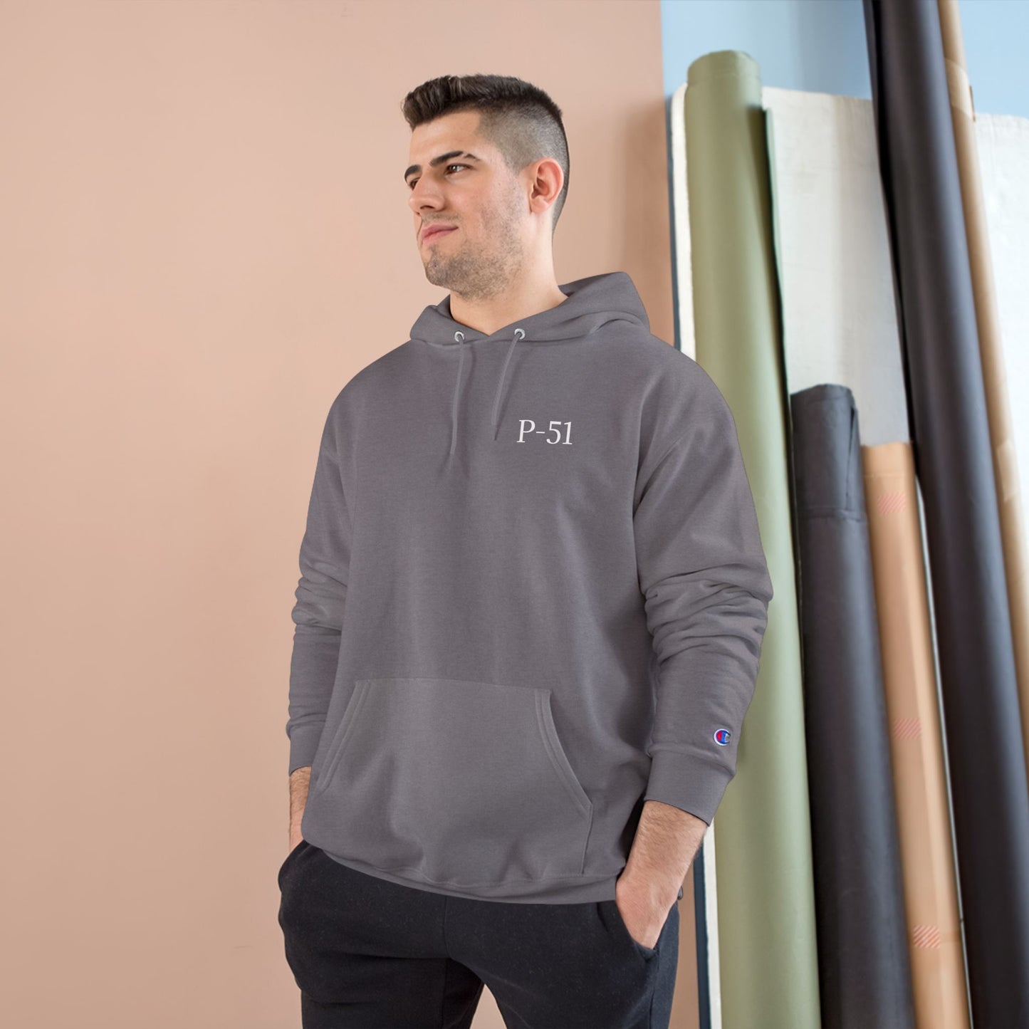 Fly for Victory Vintage P-51 Mustang Champion Hoodie