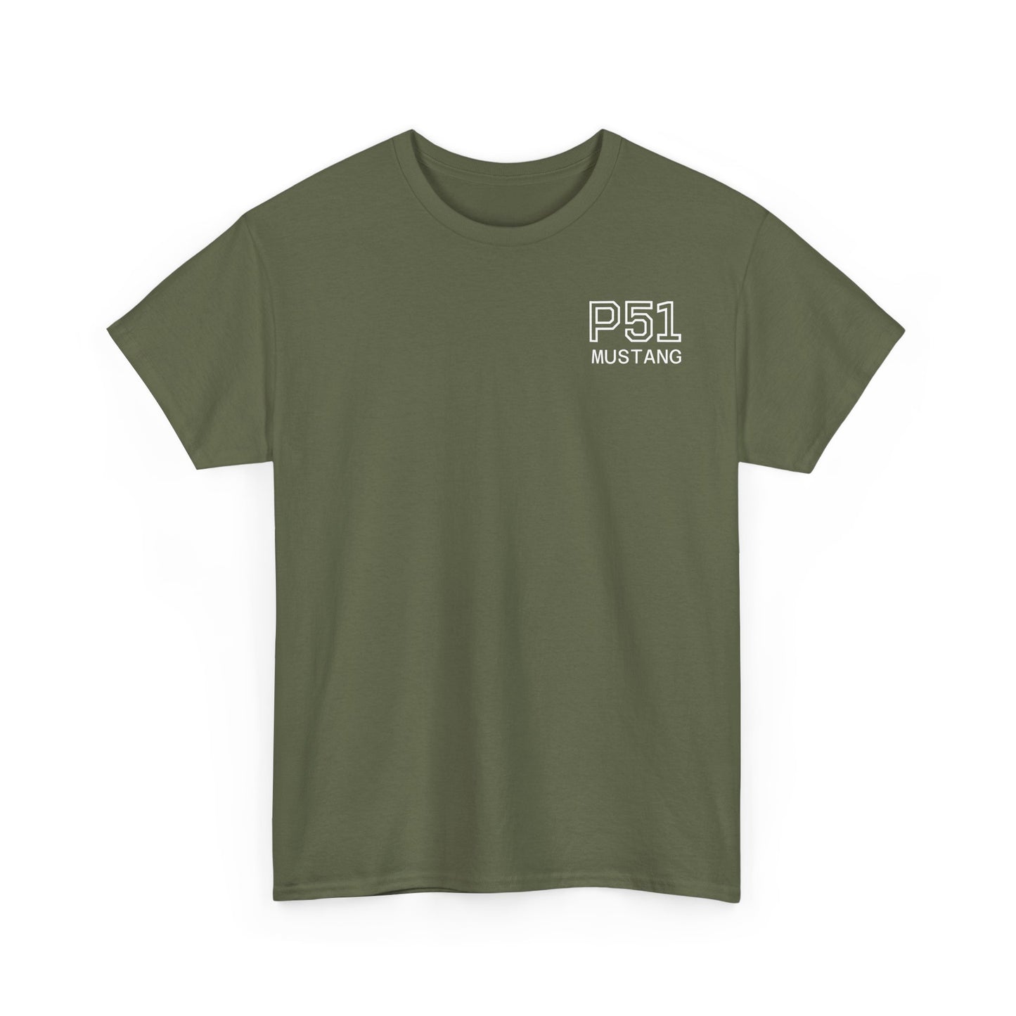 P-51 Mustang Heavy Cotton Tee