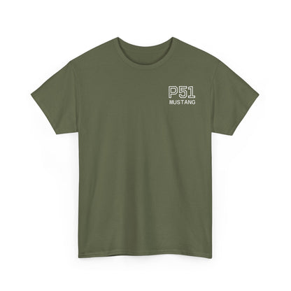 P-51 Mustang Heavy Cotton Tee