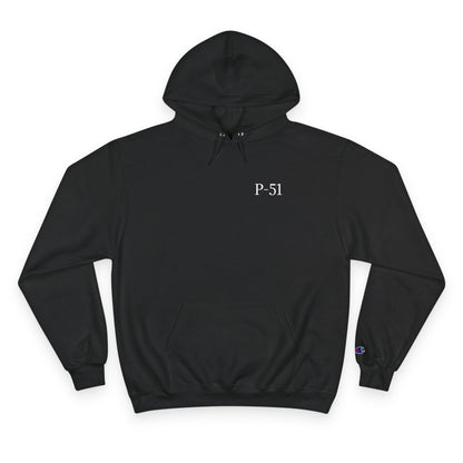 Fly for Victory Vintage P-51 Mustang Champion Hoodie