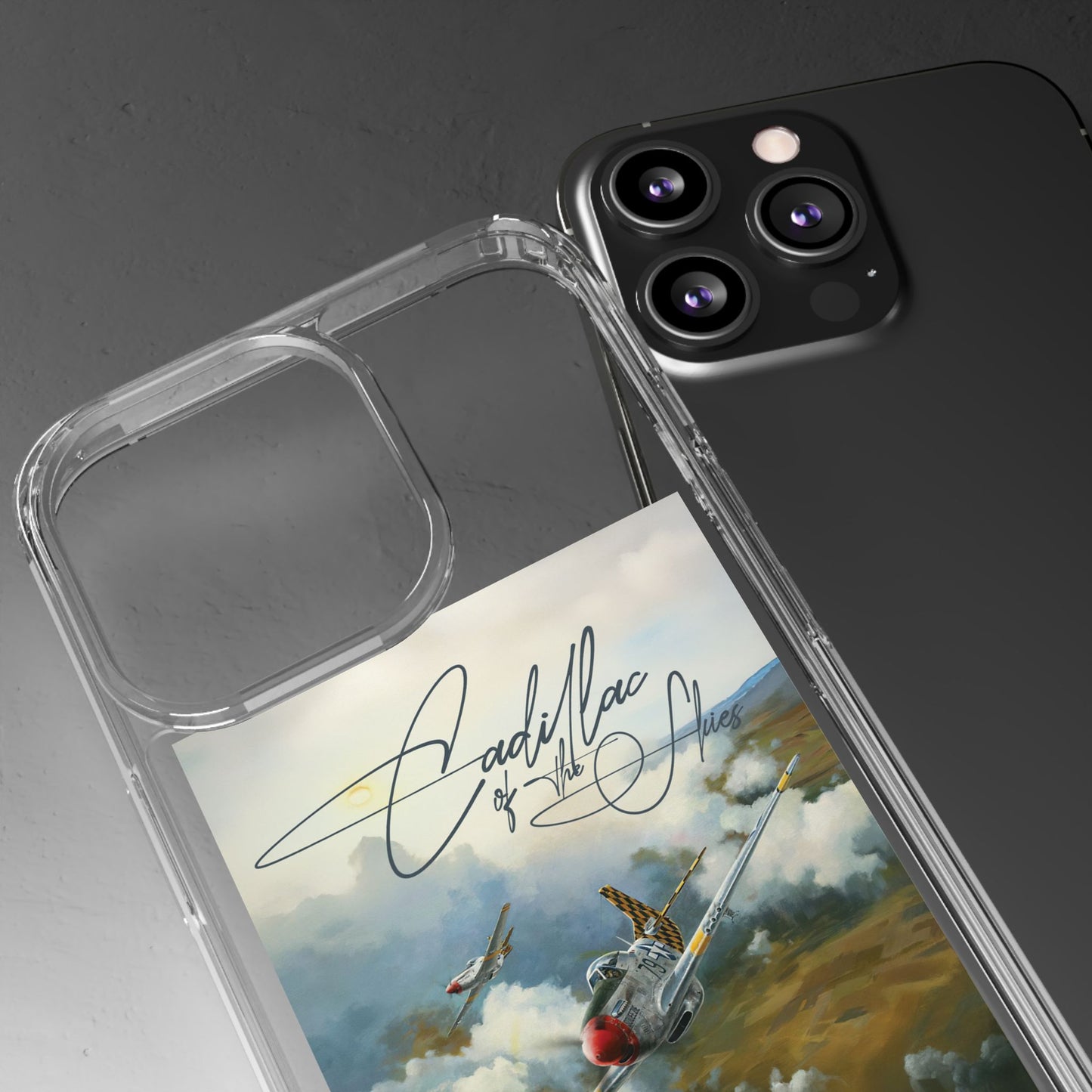 Cadillac of the Sky Clear Phone Case