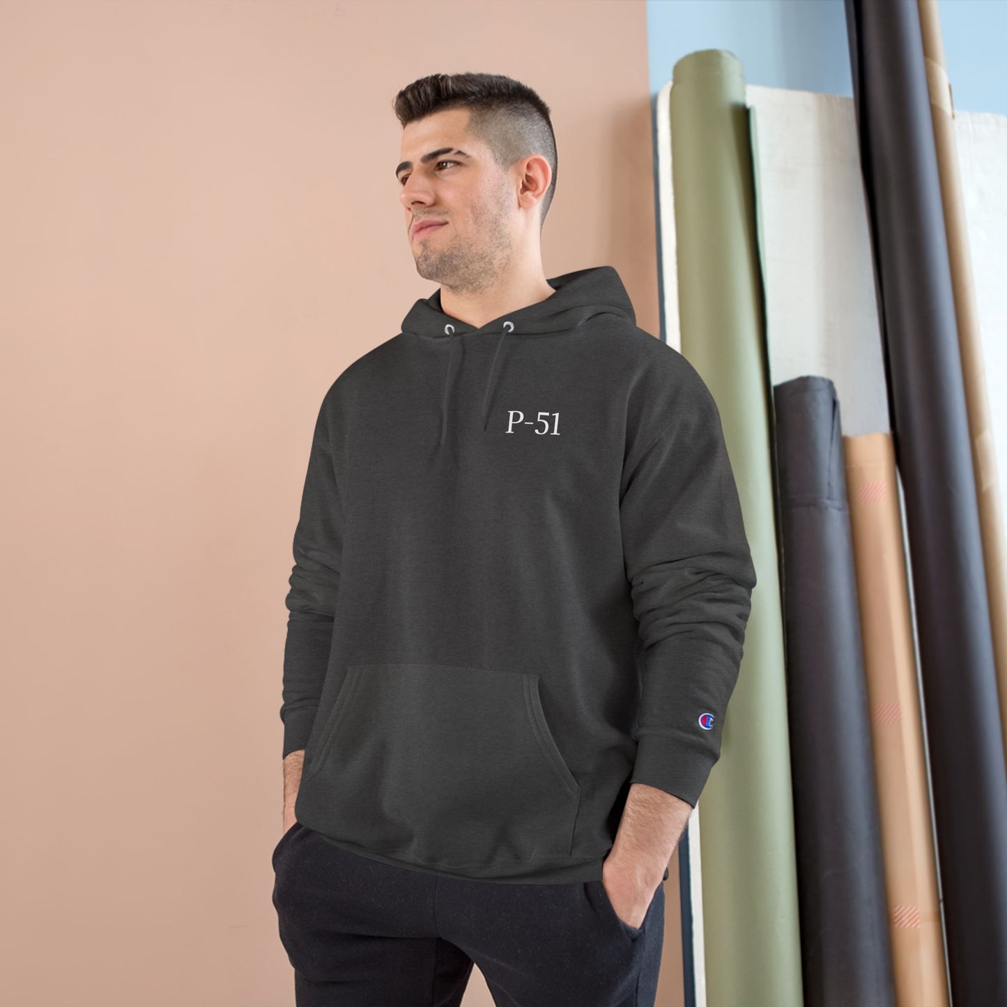Fly for Victory Vintage P-51 Mustang Champion Hoodie