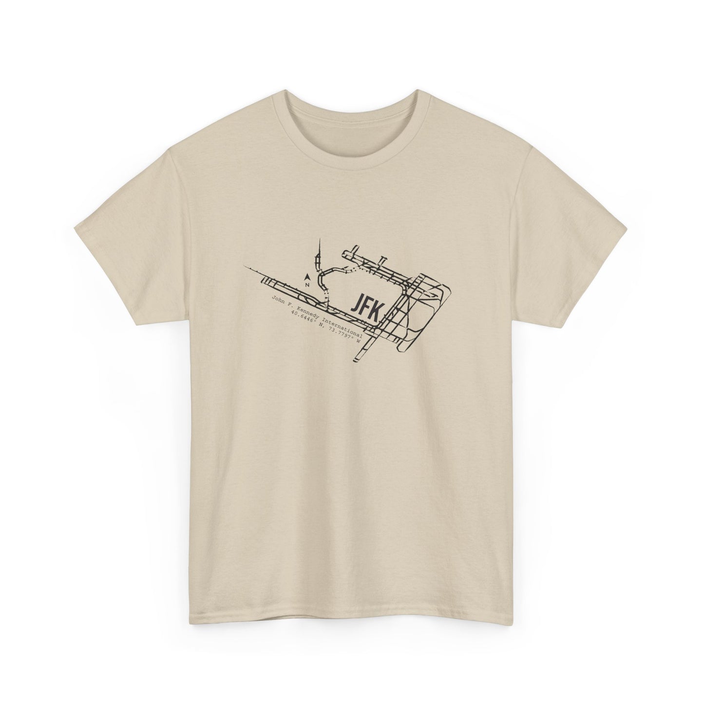 JFK Airport Heavy Cotton Tee