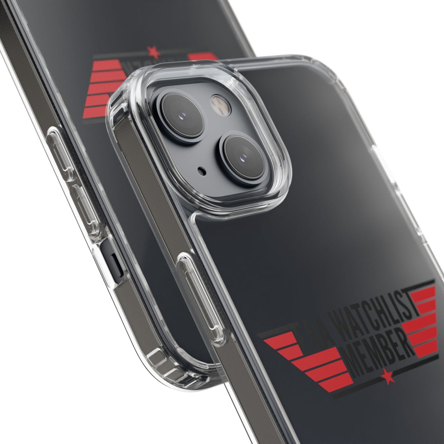 FAA Watchlist Member Clear Phone Case