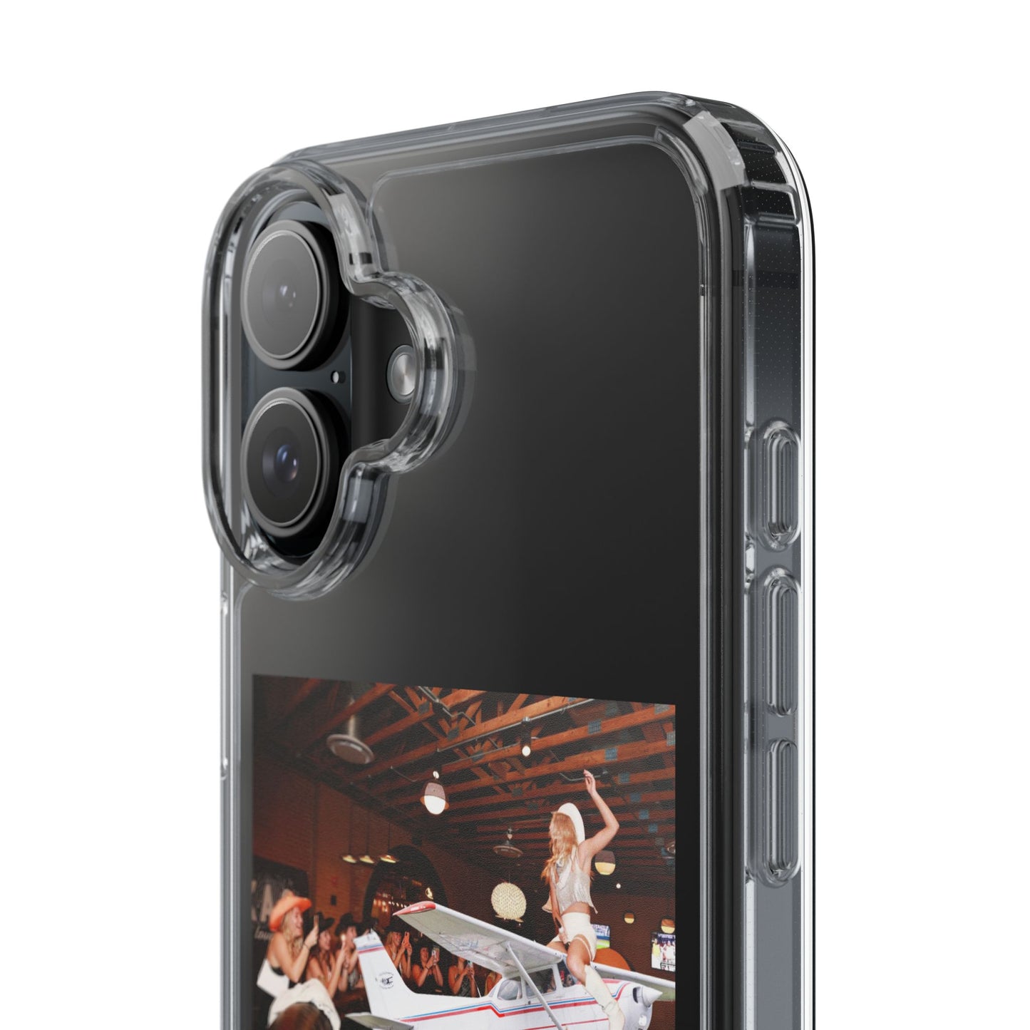 Cessna Jockey Clear Phone Case