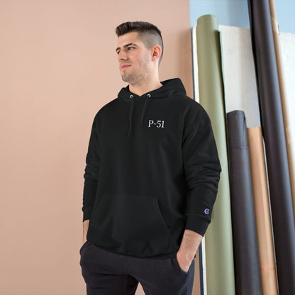 Fly for Victory Vintage P-51 Mustang Champion Hoodie
