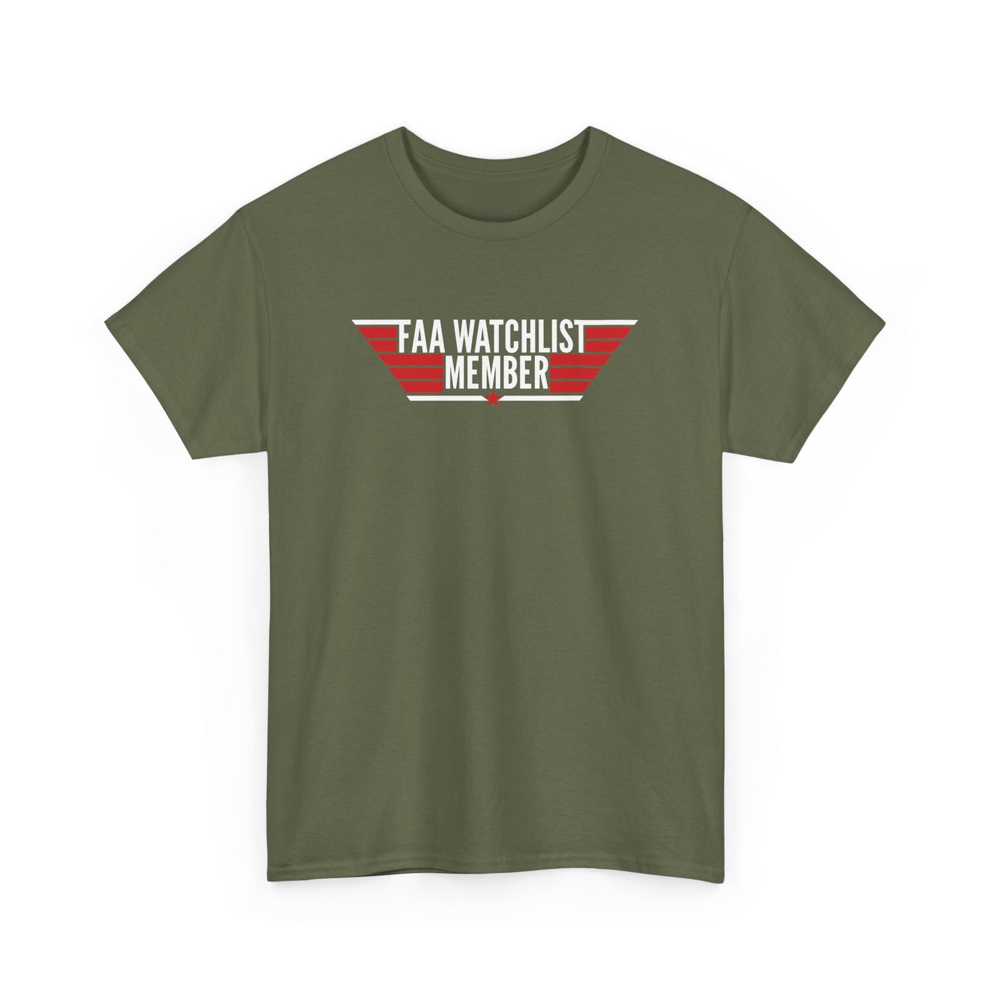 FAA Watchlist Member Heavy Cotton Tee