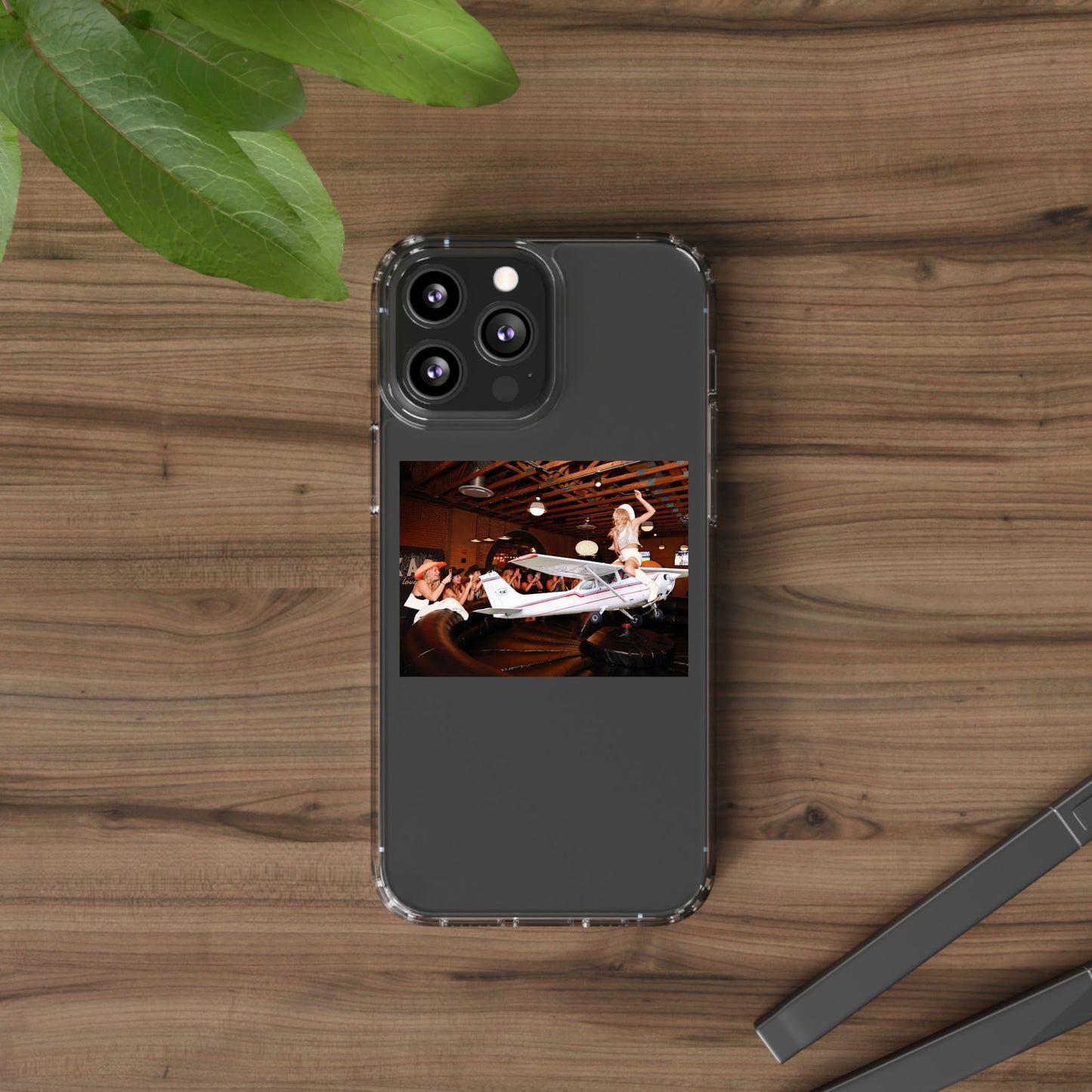 Cessna Jockey Clear Phone Case