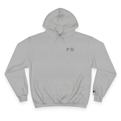 Fly for Victory Vintage P-51 Mustang Champion Hoodie