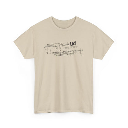 LAX Airport Heavy Cotton Tee