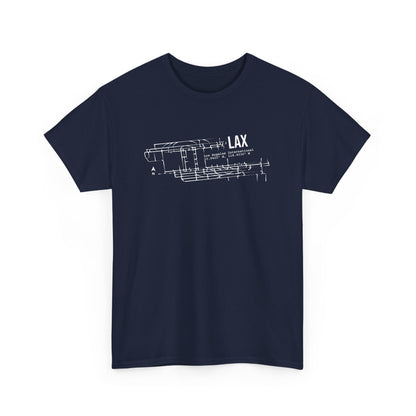 LAX Airport Heavy Cotton Tee