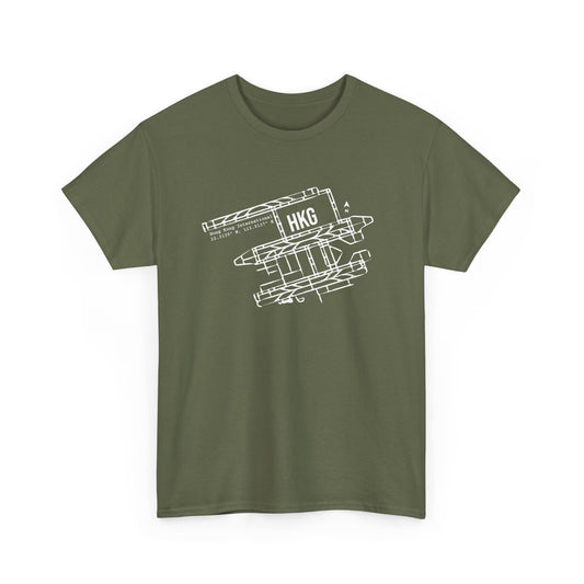 HKG Airport Heavy Cotton Tee