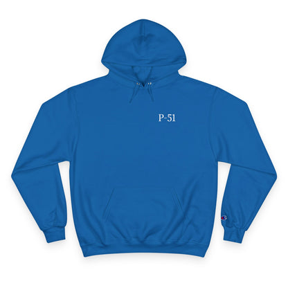 Fly for Victory Vintage P-51 Mustang Champion Hoodie