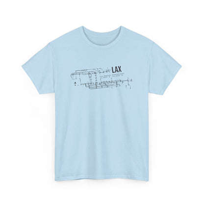 LAX Airport Heavy Cotton Tee