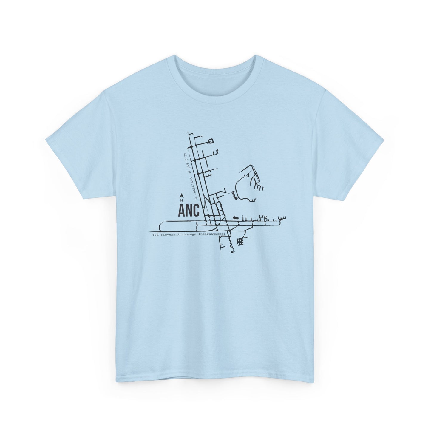 ANC Airport Heavy Cotton Tee
