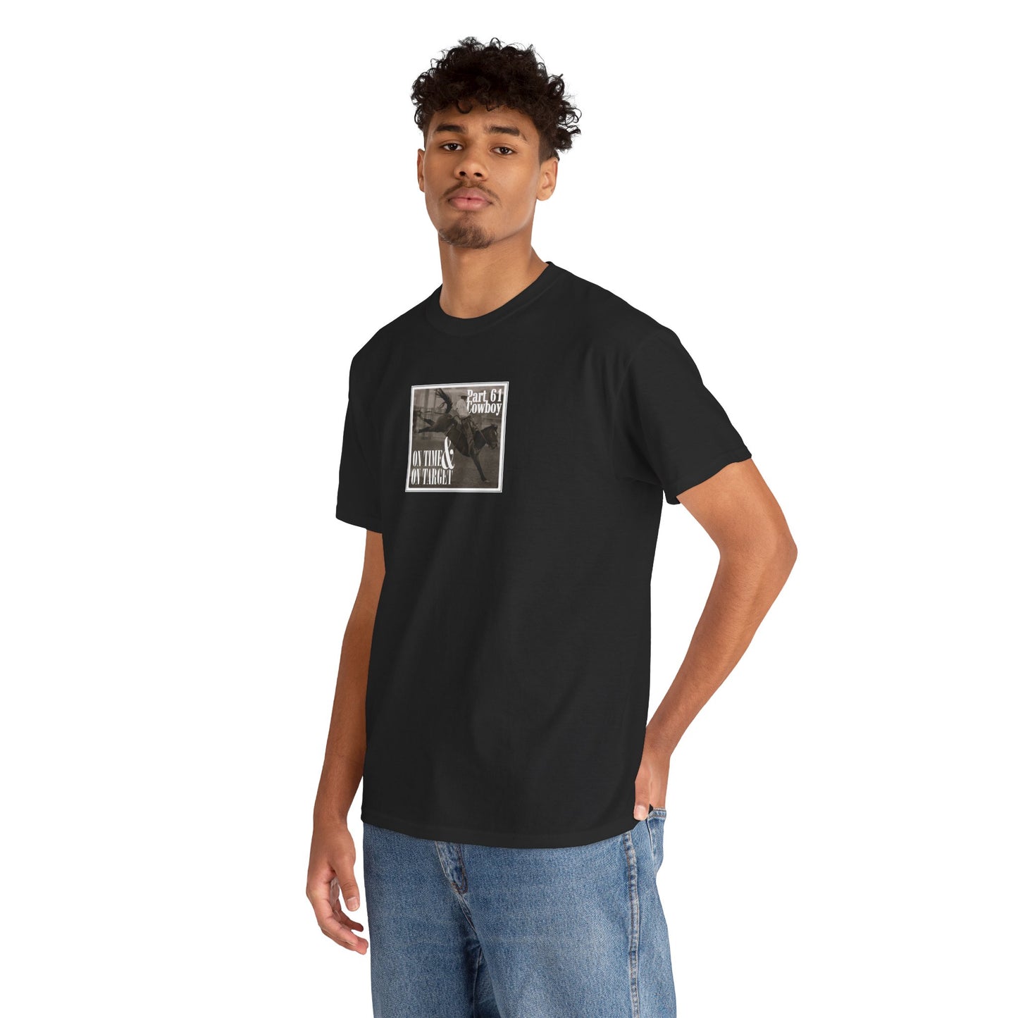 "On Time & On Target" Heavy Cotton Tee