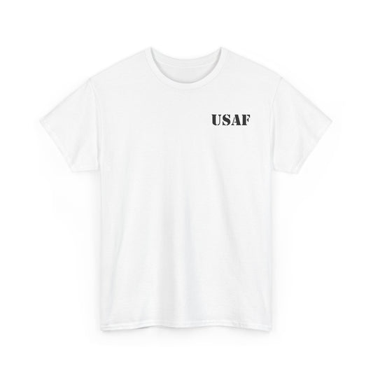 USAF Stars & Bars Heavy Cotton Tee