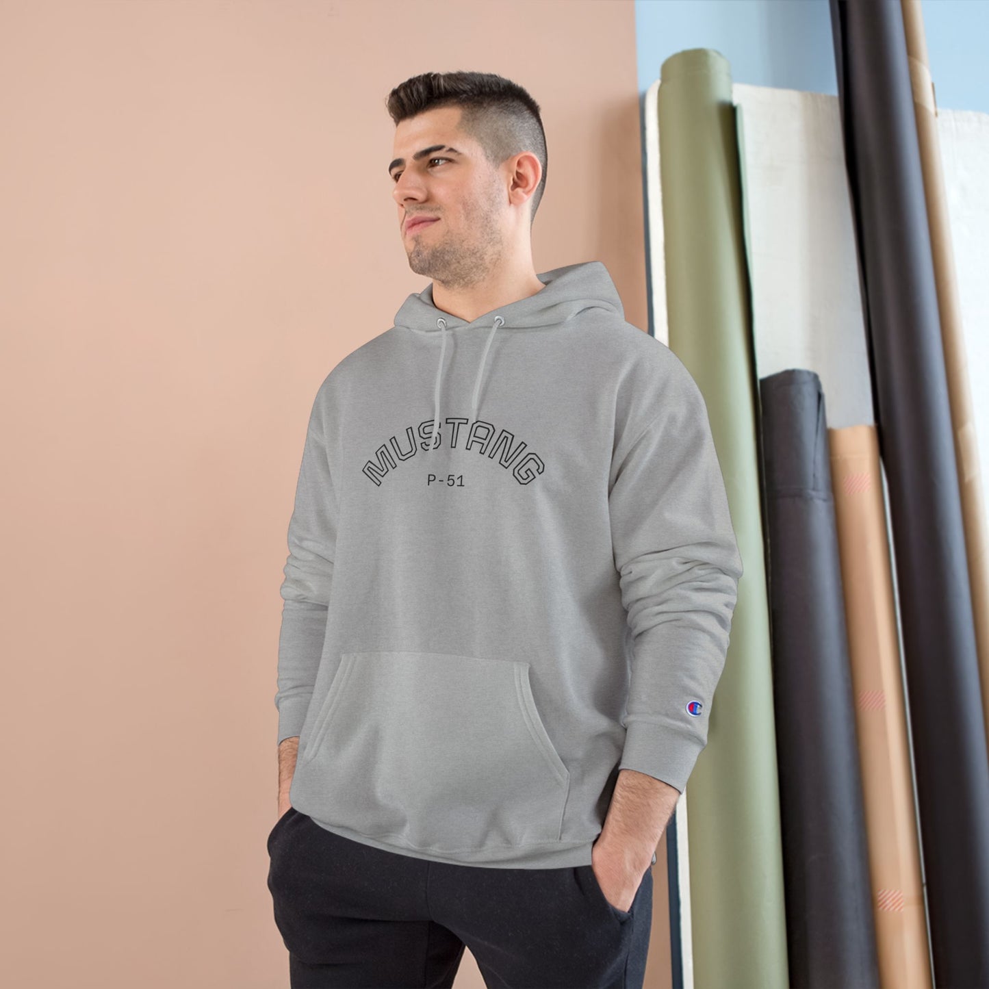 P51 Mustang Champion Hoodie