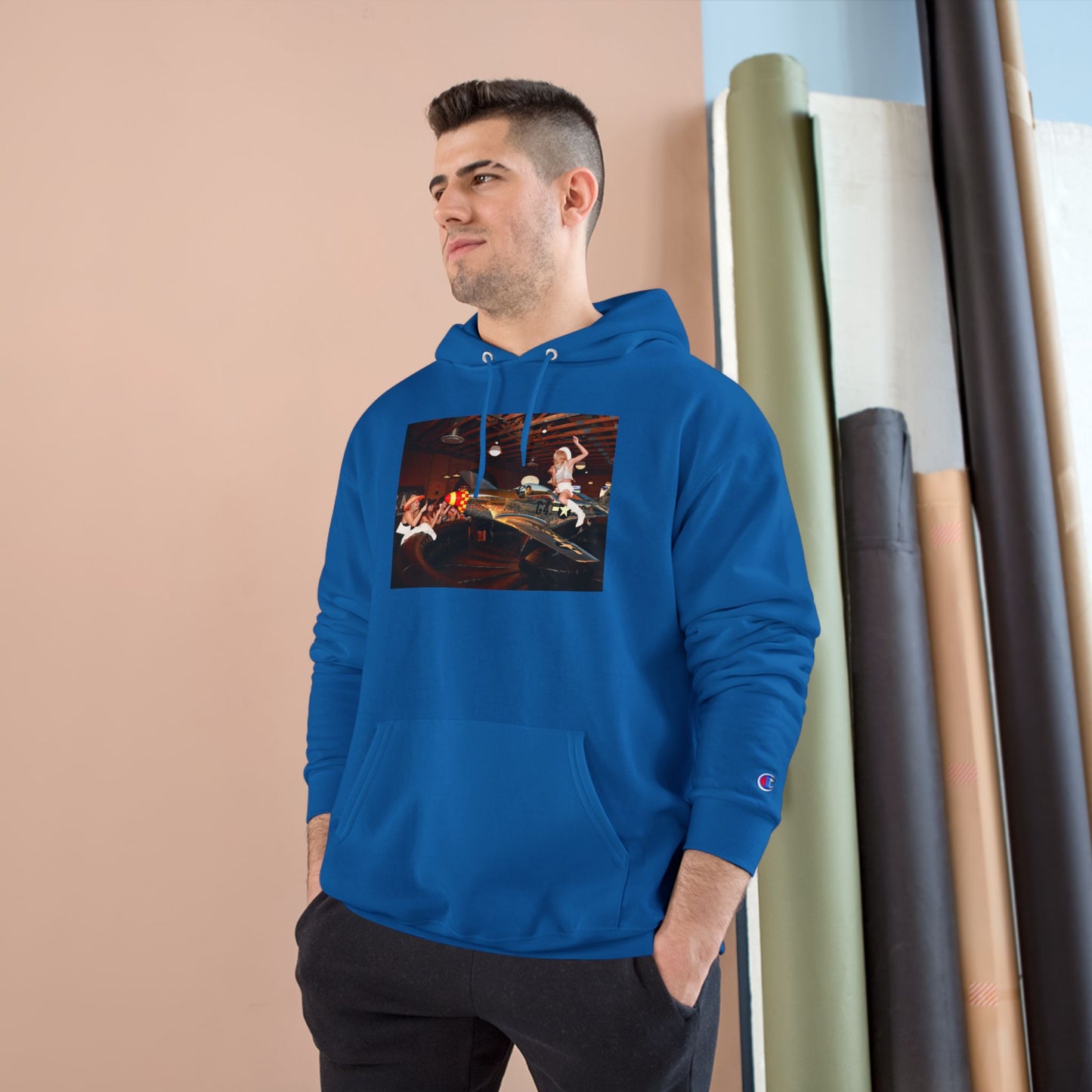 Mustang Jockey Champion Hoodie