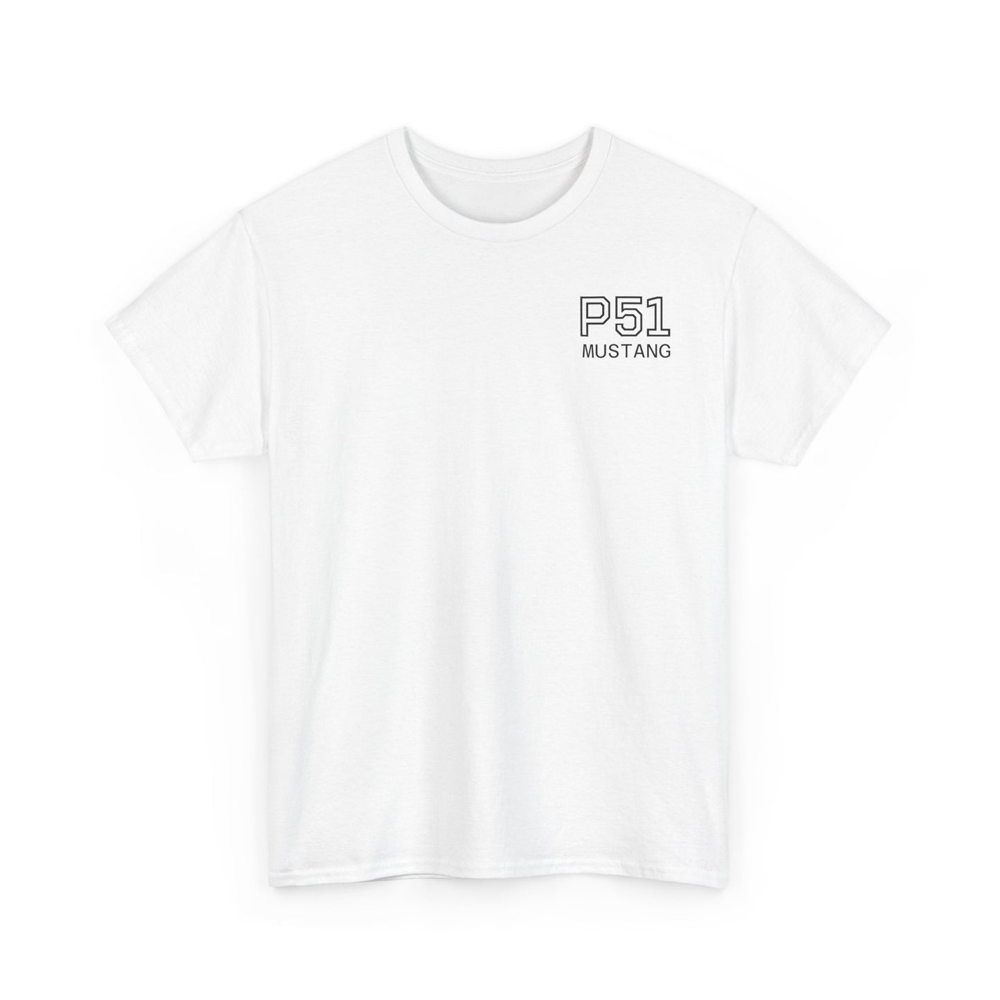P-51 Mustang Heavy Cotton Tee