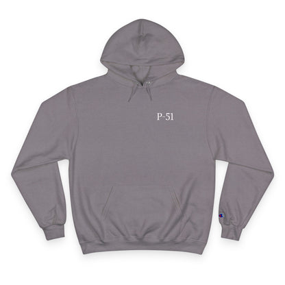 Fly for Victory Vintage P-51 Mustang Champion Hoodie