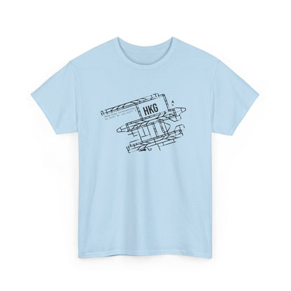 HKG Airport Heavy Cotton Tee