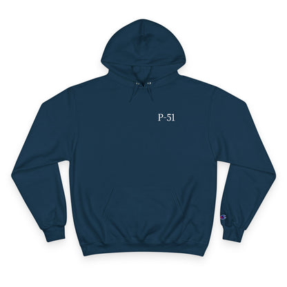 Fly for Victory Vintage P-51 Mustang Champion Hoodie