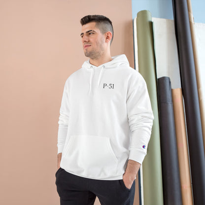 Fly for Victory Vintage P-51 Mustang Champion Hoodie