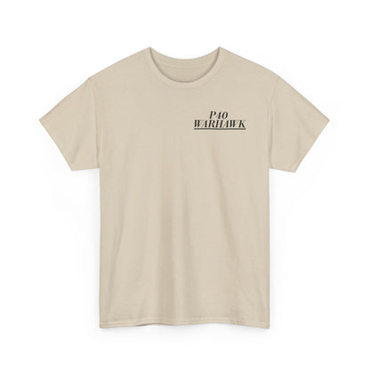 P40 Warhawk "Fly For Victory" Heavy Cotton Tee