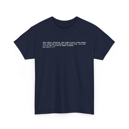 METAR/TAF #1 Heavy Cotton Tee
