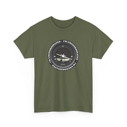 "I'm Uncoordinated" Turn Coordinated Heavy Cotton Tee